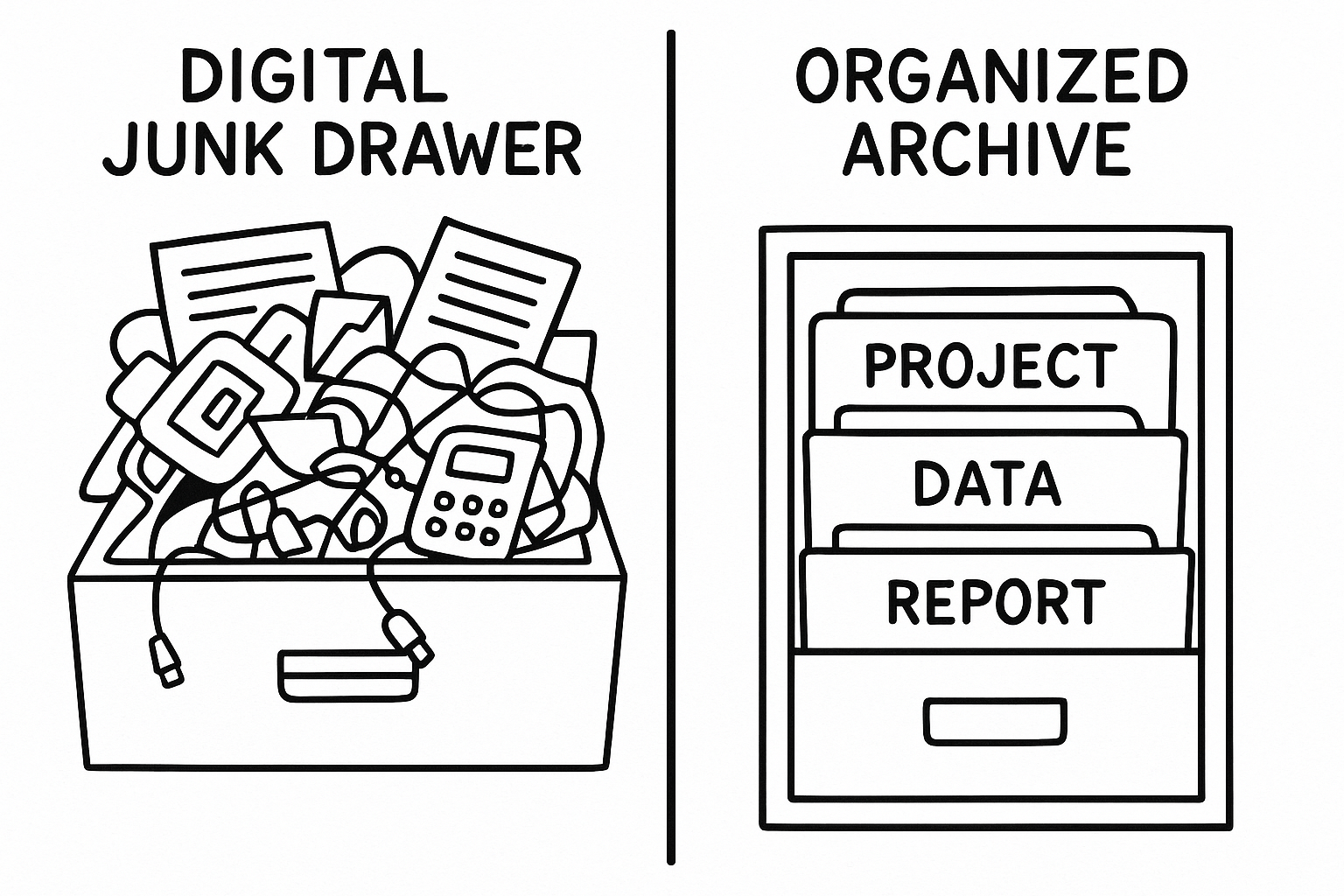 How to organize your data?