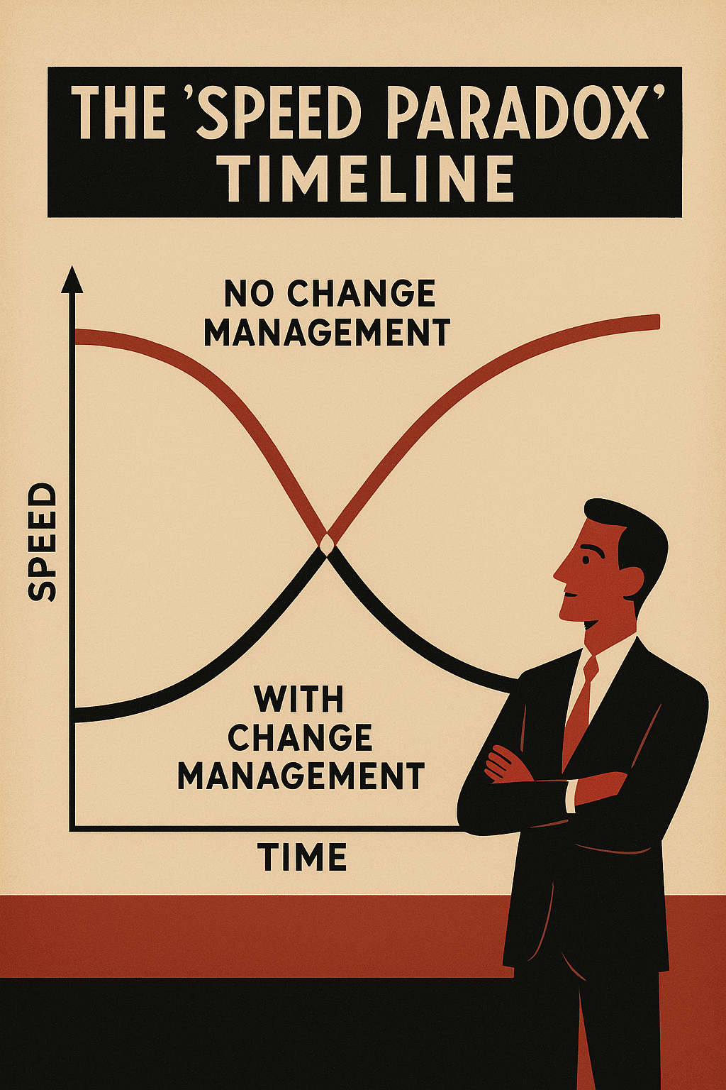 Change management will allow you to speed up.