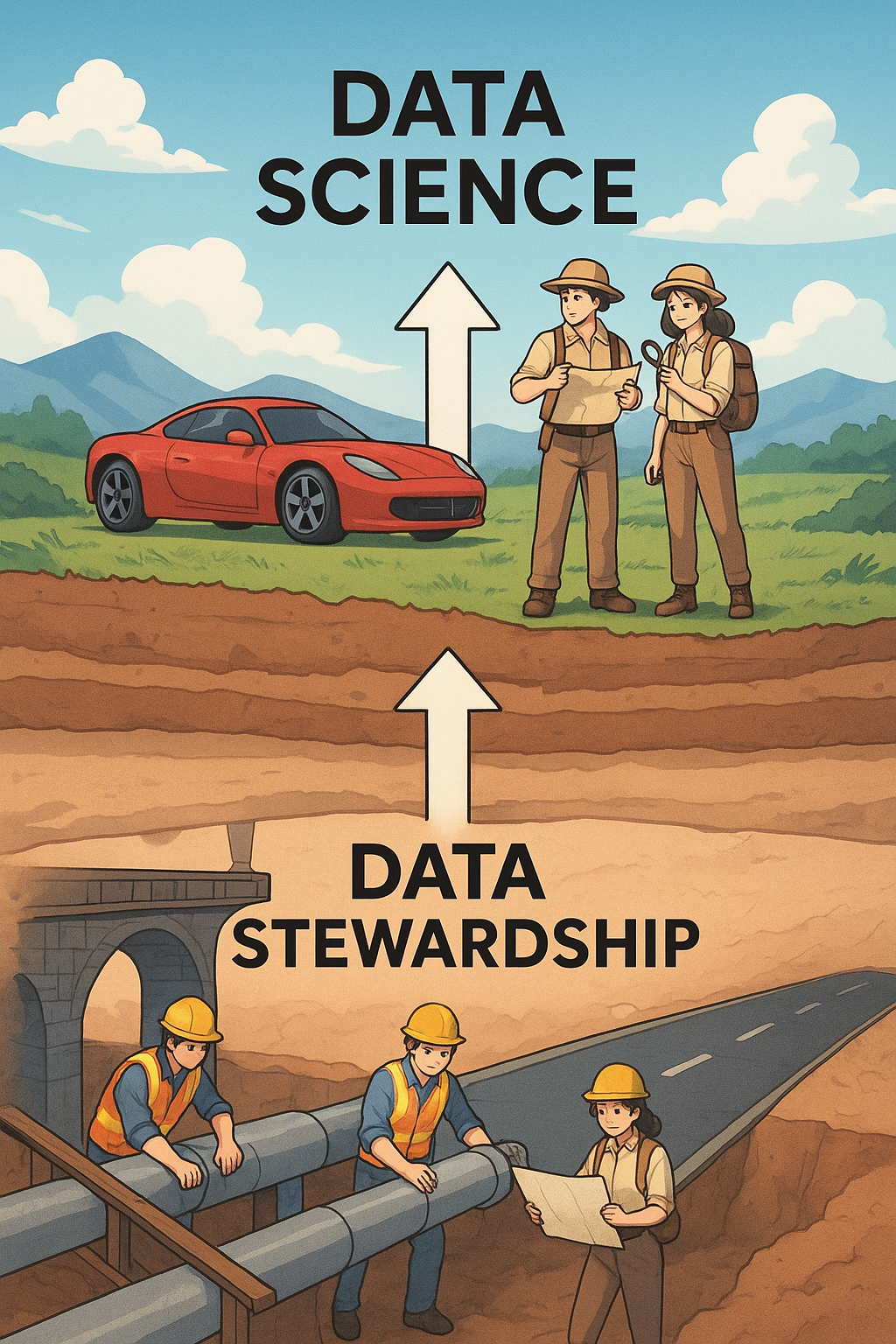 You need both data stewards and data scientists.